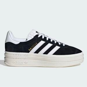 Adidas Women's Black and White Sneakers